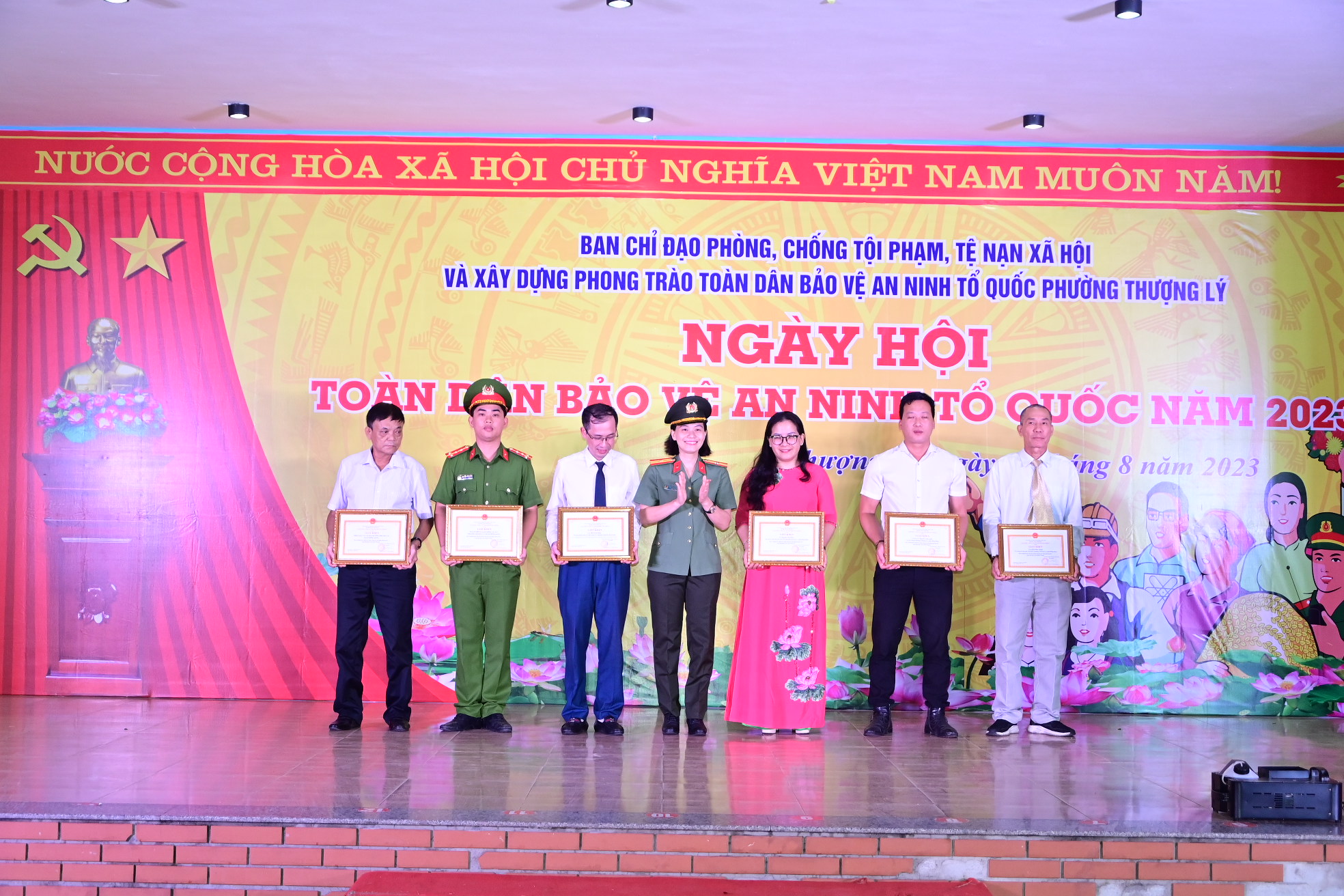 Phường Thượng Lý (quận Hồng Bàng):  Tổ chức Ngày hội toàn dân bảo vệ an ninh Tổ quốc